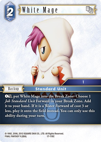 White Mage [Rebellion's Call] | Boutique FDB TCG