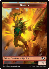 Goblin // Thopter (0010) Double-Sided Token [Aetherdrift Tokens] | Boutique FDB TCG