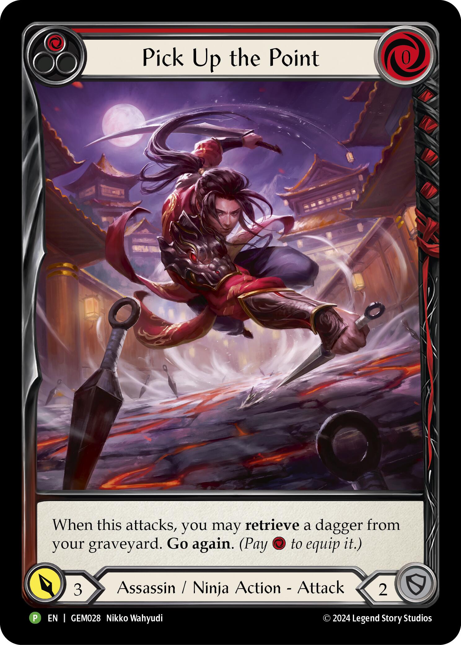 Pick Up the Point (Red) [GEM028] (GEM Pack 1)  Rainbow Foil | Boutique FDB TCG