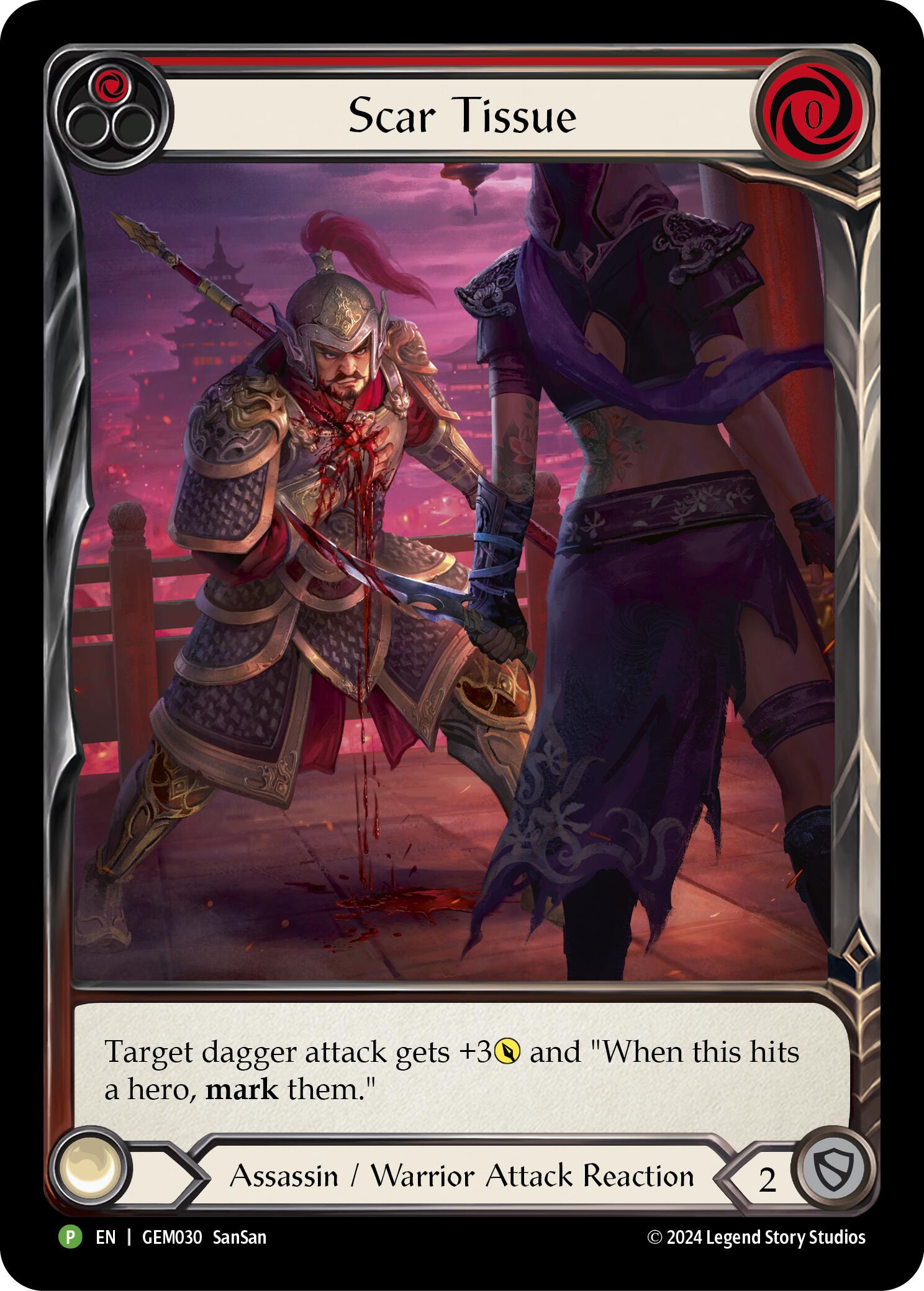 Scar Tissue (Red) [GEM030] (GEM Pack 1) | Boutique FDB TCG