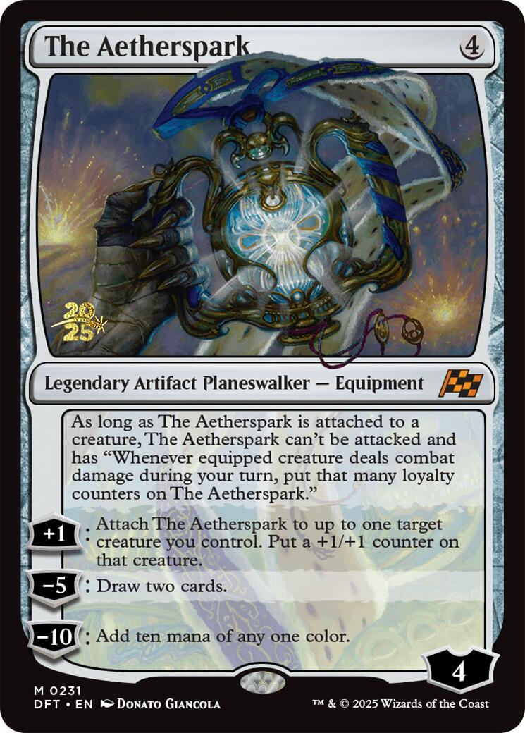 The Aetherspark [Aetherdrift Prerelease Promos] | Boutique FDB TCG