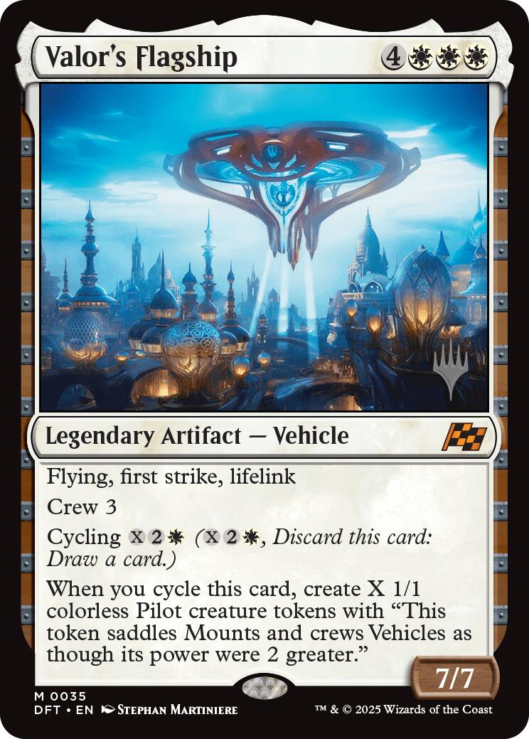 Valor's Flagship [Aetherdrift Promos] | Boutique FDB TCG