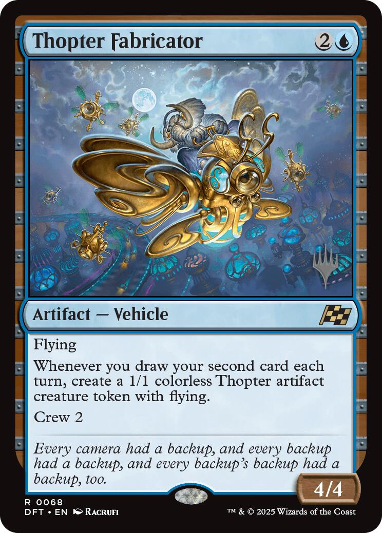 Thopter Fabricator [Aetherdrift Promos] | Boutique FDB TCG