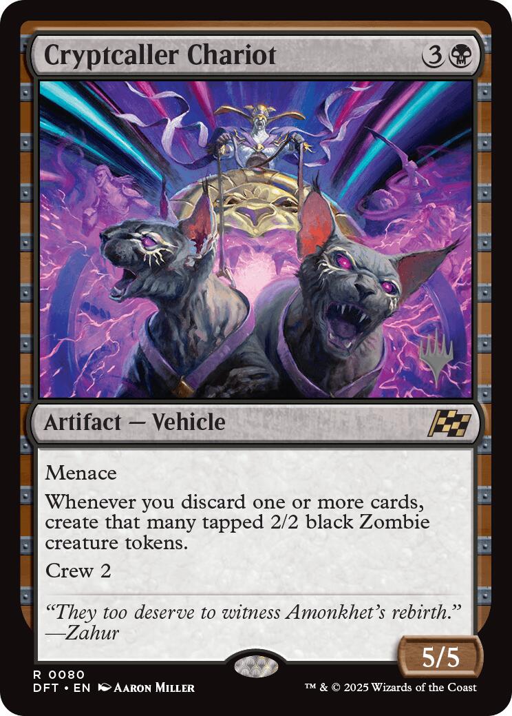 Cryptcaller Chariot [Aetherdrift Promos] | Boutique FDB TCG