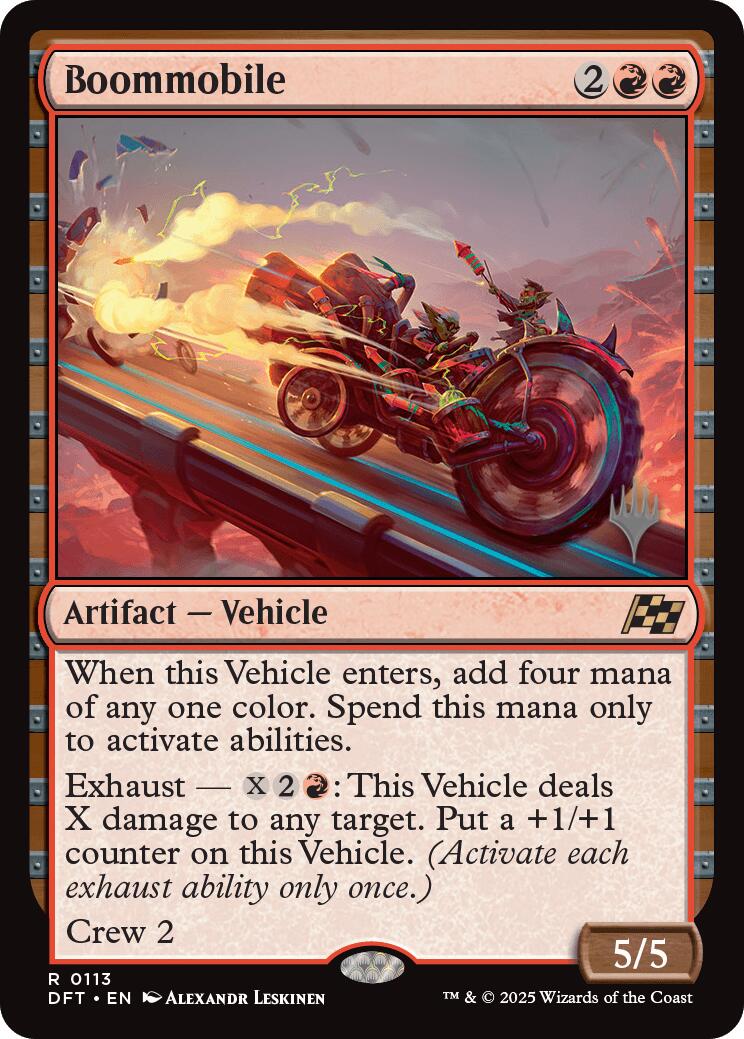 Boommobile [Aetherdrift Promos] | Boutique FDB TCG