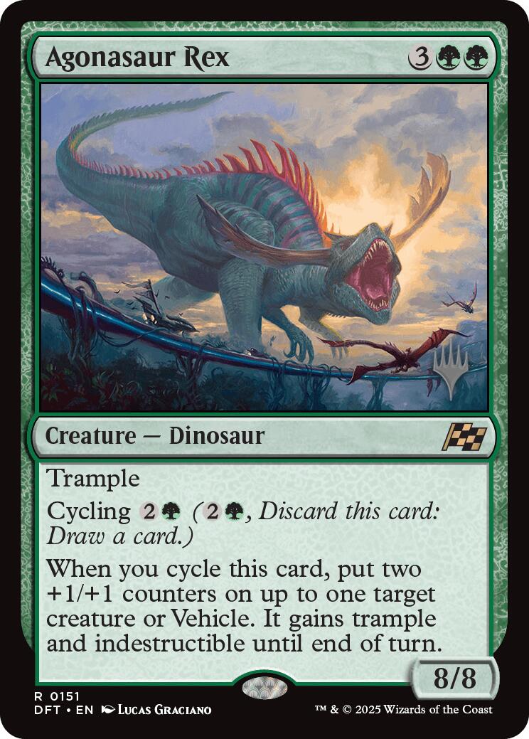 Agonasaur Rex [Aetherdrift Promos] | Boutique FDB TCG