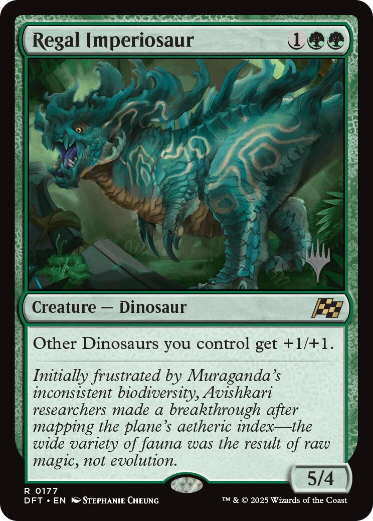 Regal Imperiosaur [Aetherdrift Promos] | Boutique FDB TCG