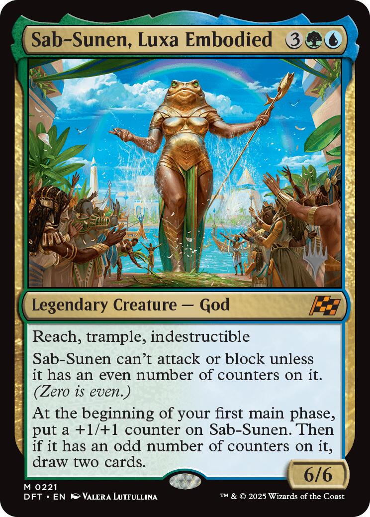 Sab-Sunen, Luxa Embodied (Promo Pack) [Aetherdrift Promos] | Boutique FDB TCG