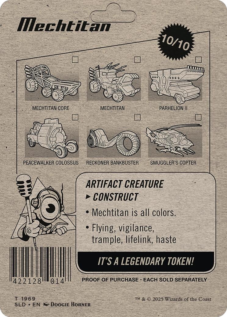 Mechtitan Token [Secret Lair Drop Series] | Boutique FDB TCG