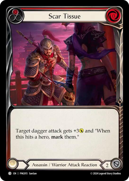 Scar Tissue (Red) [FNG015] (The Hunted Fang Blitz Deck) | Boutique FDB TCG