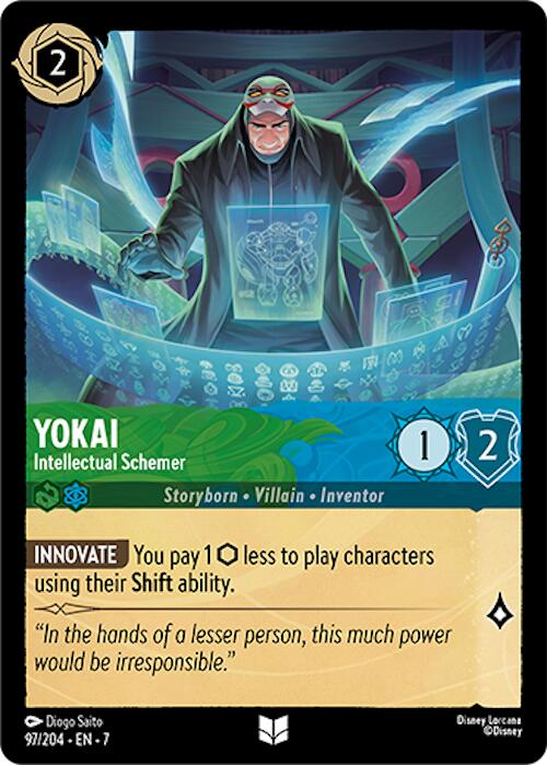 Yokai - Intellectual Schemer (97/204) [Archazia's Island] | Boutique FDB TCG