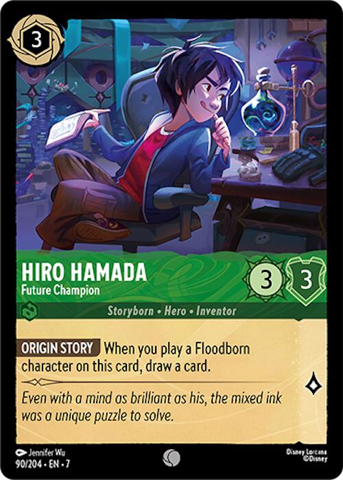 Hiro Hamada - Future Champion (90/204) [Archazia's Island] | Boutique FDB TCG