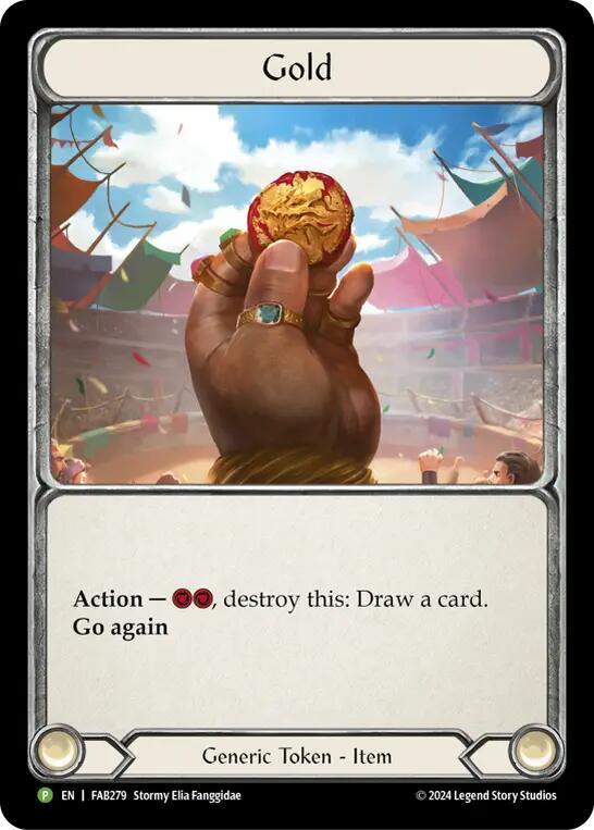 Gold [FAB279] (Promo)  Cold Foil | Boutique FDB TCG