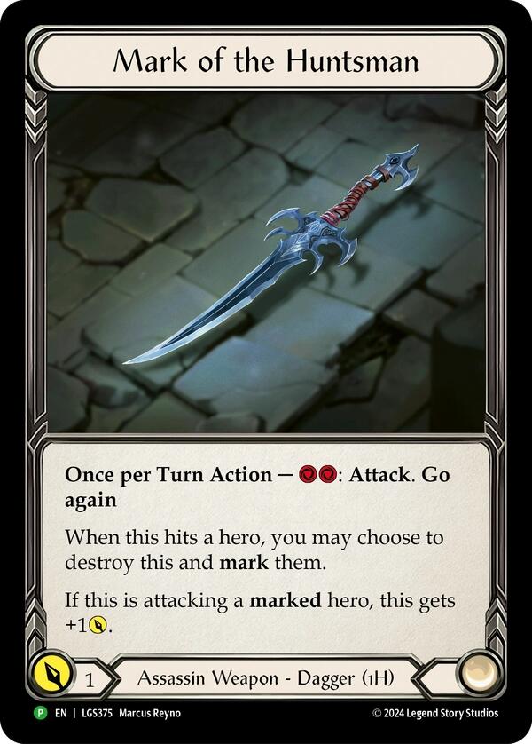 Mark of the Huntsman [LGS375] (Promo)  Rainbow Foil | Boutique FDB TCG