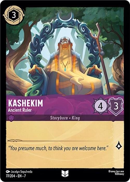 Kashekim - Ancient Ruler (77/204) [Archazia's Island] | Boutique FDB TCG