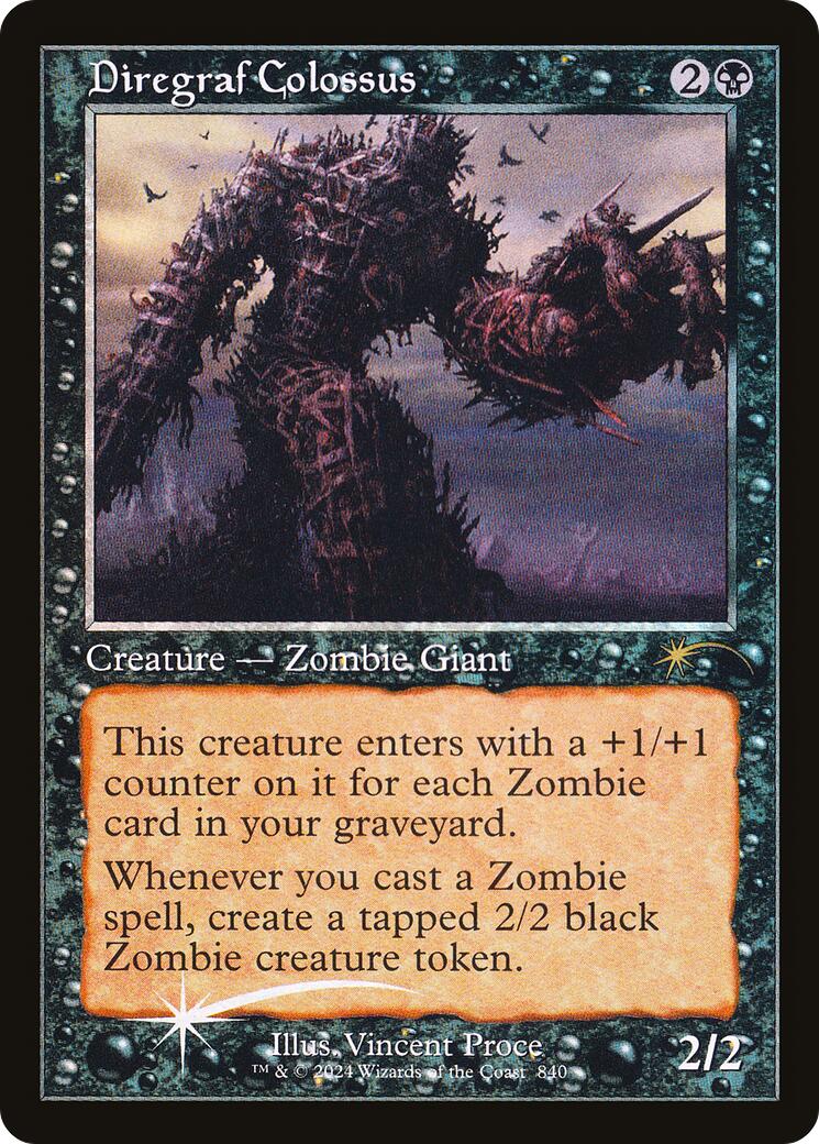 Diregraf Colossus (Retro Frame) [Secret Lair Drop Series] | Boutique FDB TCG