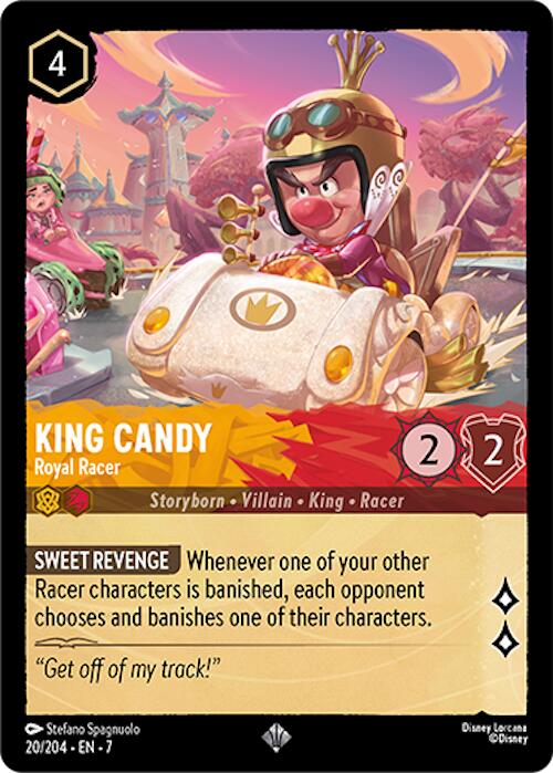 King Candy - Royal Racer (20/204) [Archazia's Island] | Boutique FDB TCG