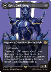 Cecil, Dark Knight // Cecil, Redeemed Paladin (Borderless) [FINAL FANTASY] | Boutique FDB TCG