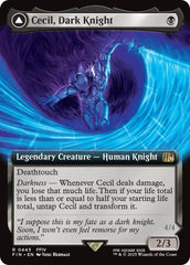 Cecil, Dark Knight // Cecil, Redeemed Paladin (Extended Art) [FINAL FANTASY] | Boutique FDB TCG