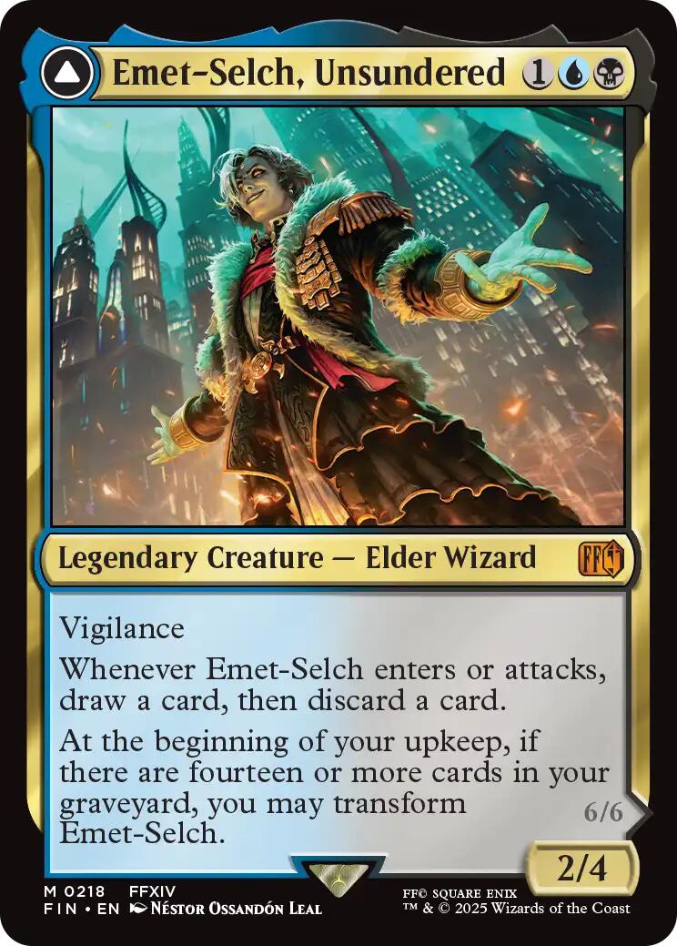 Emet-Selch, Unsundered // Hades, Sorcerer of Eld [FINAL FANTASY] | Boutique FDB TCG