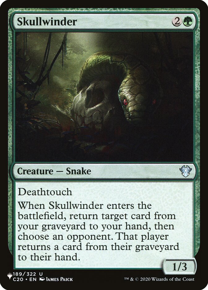 Skullwinder [The List] | Boutique FDB TCG