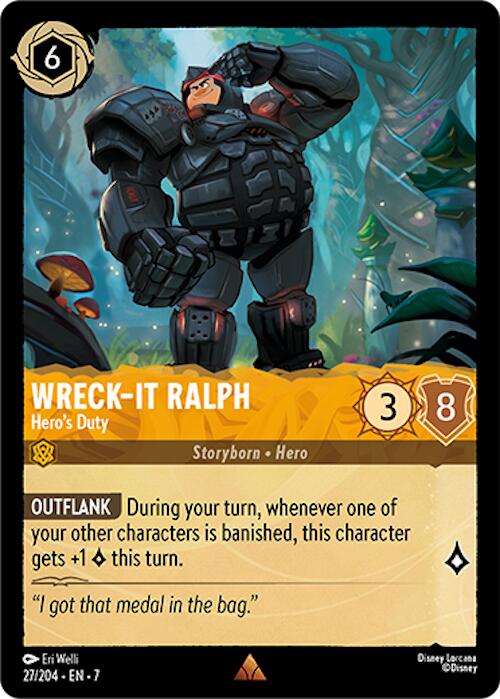 Wreck It Ralph - Hero's Duty (27/204) [Archazia's Island] | Boutique FDB TCG