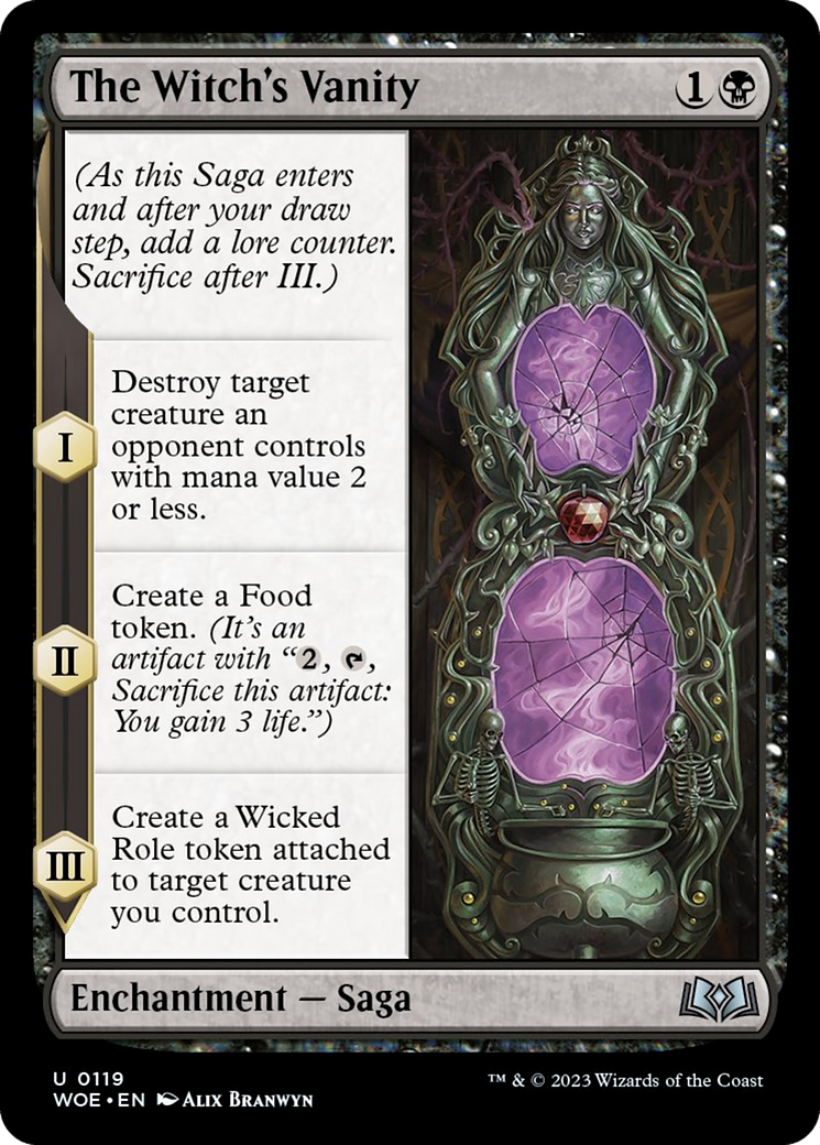 The Witch's Vanity [Wilds of Eldraine] | Boutique FDB TCG