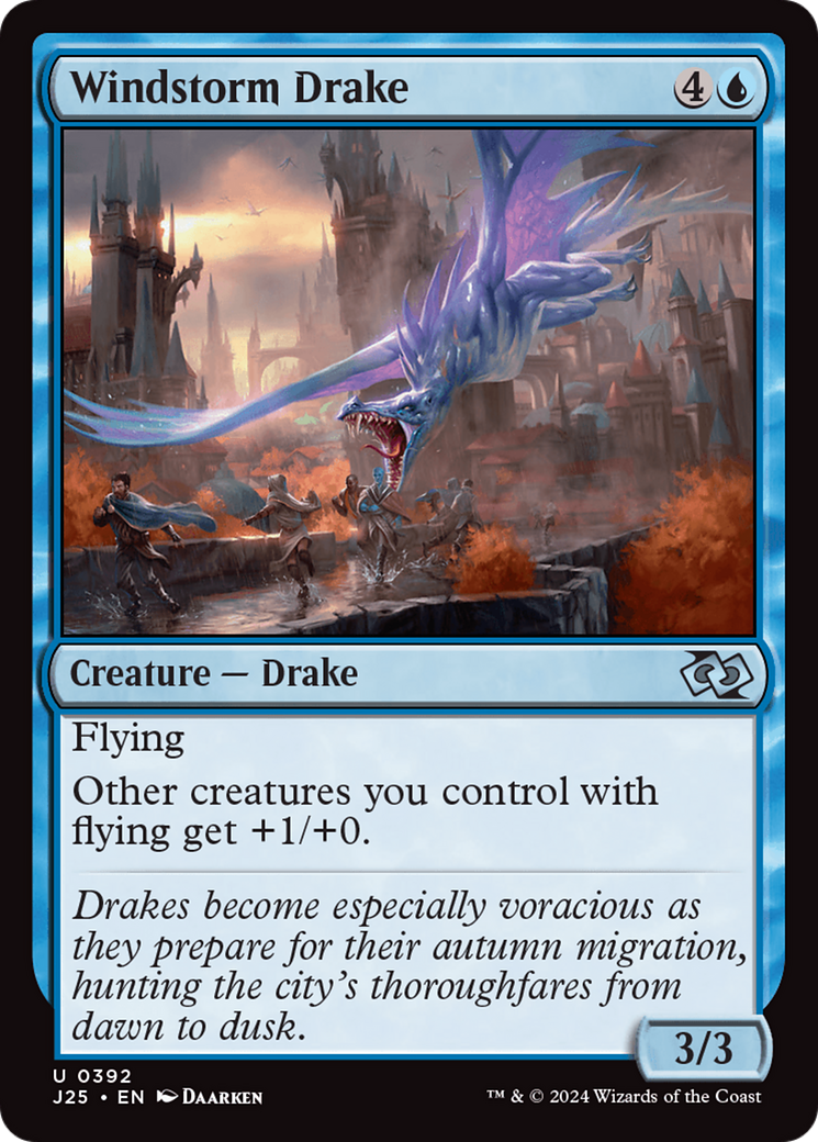 Windstorm Drake [Foundations Jumpstart] | Boutique FDB TCG