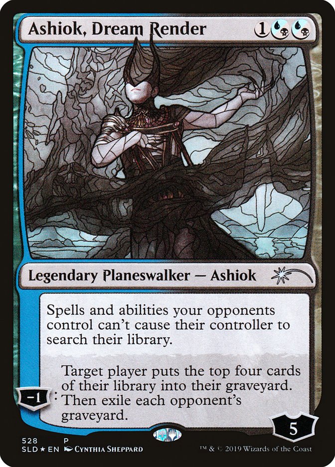 Ashiok, Dream Render (Stained Glass) [Secret Lair Drop Promos] | Boutique FDB TCG