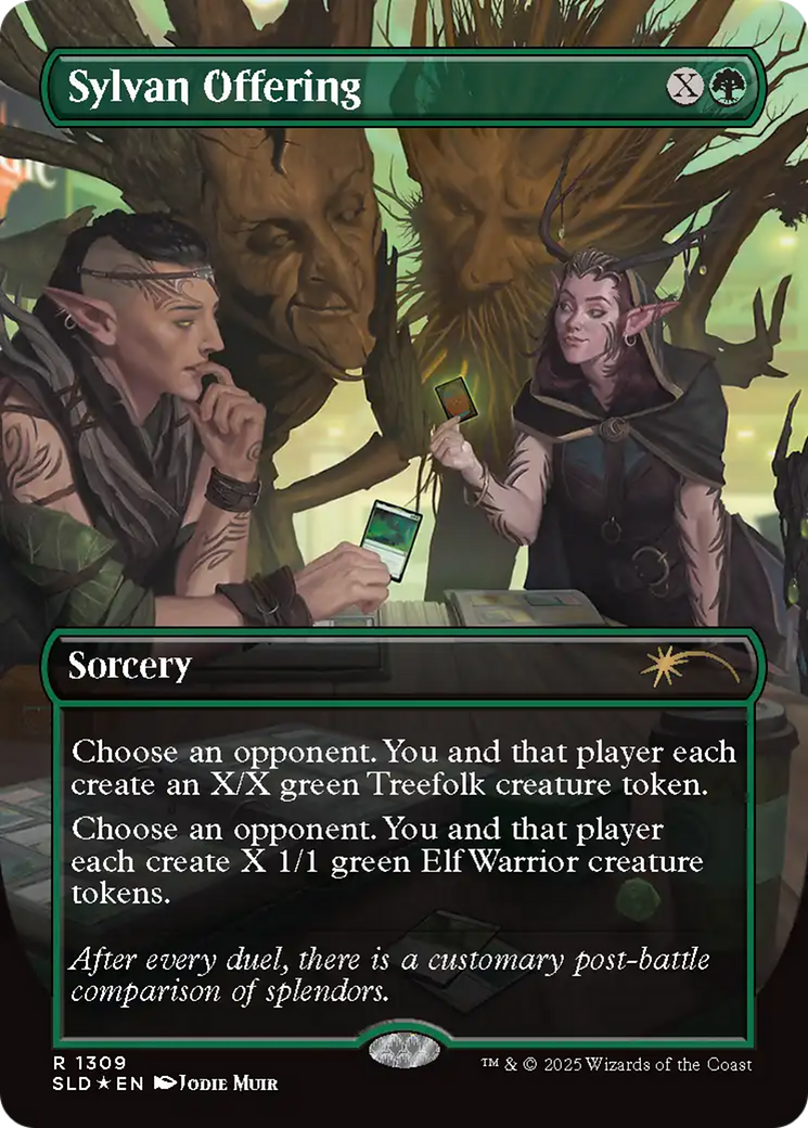Sylvan Offering [Secret Lair Drop Series] | Boutique FDB TCG