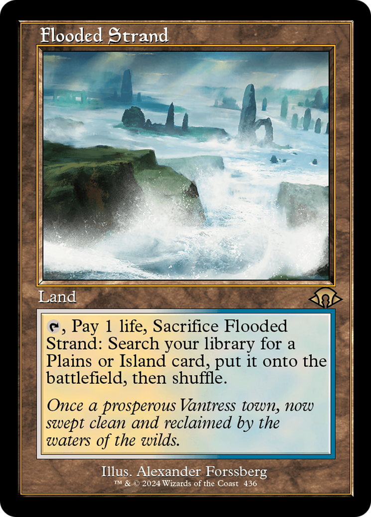 Flooded Strand (Retro) [Modern Horizons 3] | Boutique FDB TCG