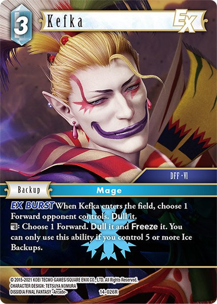 Kefka EX [Opus XIV: Crystal Abyss] | Boutique FDB TCG