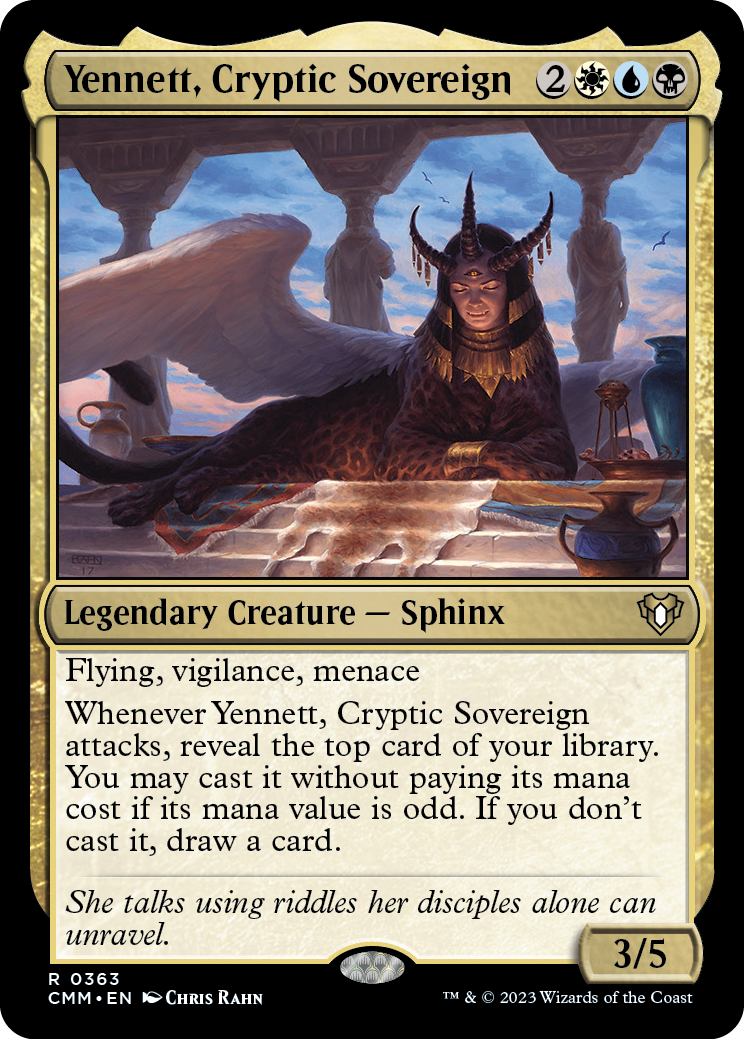 Yennett, Cryptic Sovereign [Commander Masters] | Boutique FDB TCG