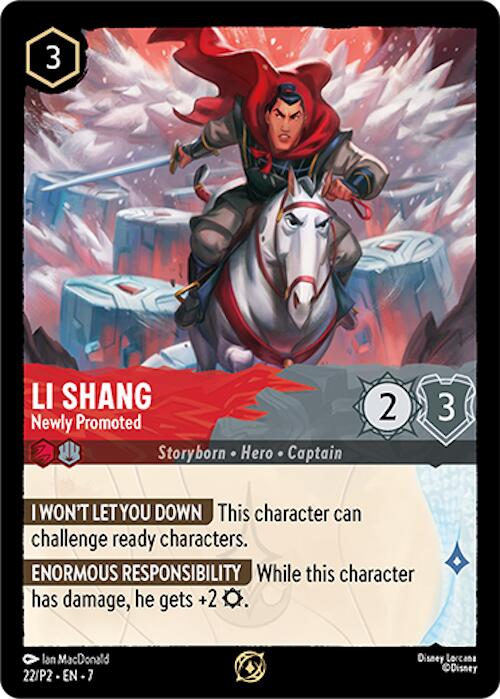 Li Shang - Newly Promoted (22) [Promo Cards] | Boutique FDB TCG