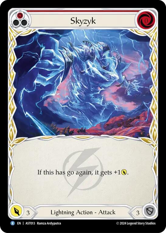 Skyzyk [AST013] (Armory Deck: Aurora)  Rainbow Foil | Boutique FDB TCG