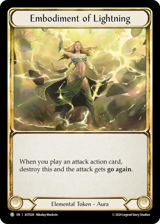 Embodiment of Lightning [AST028] (Armory Deck: Aurora) | Boutique FDB TCG