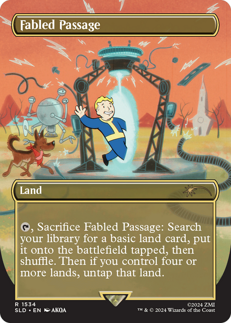 Fabled Passage (1534) [Secret Lair Drop Series] | Boutique FDB TCG