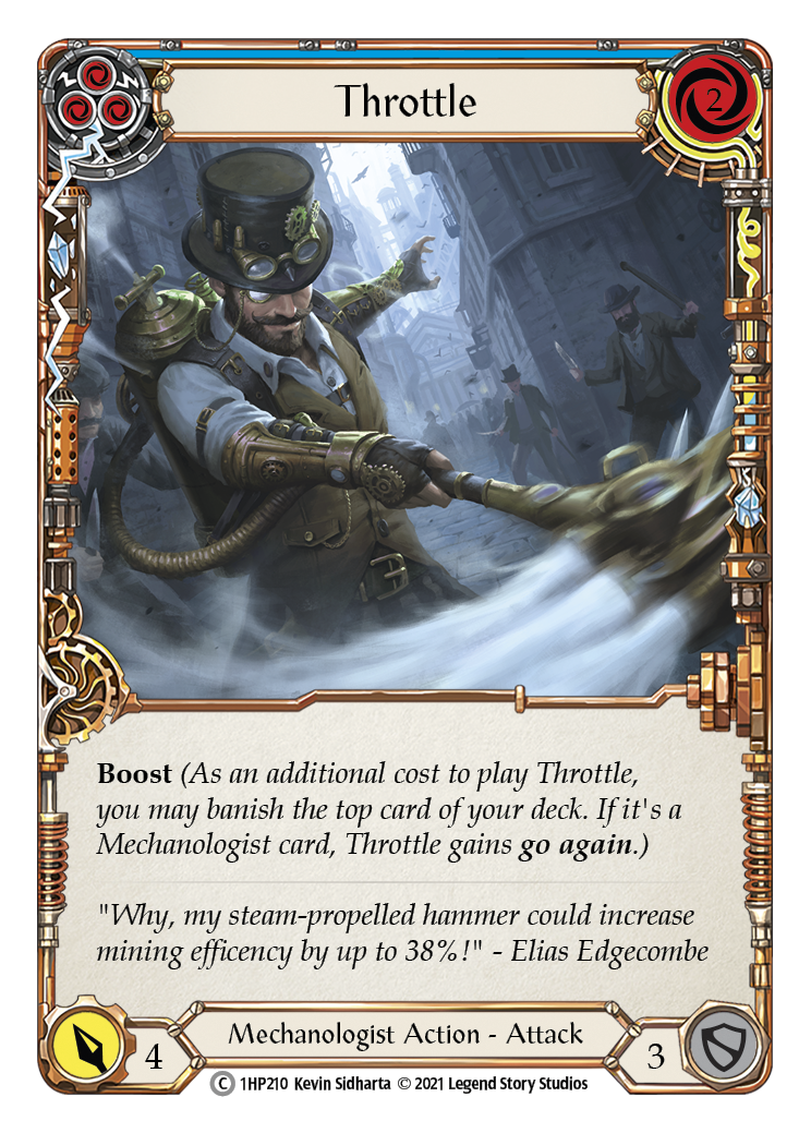 Throttle (Blue) [1HP210] (History Pack 1) | Boutique FDB TCG