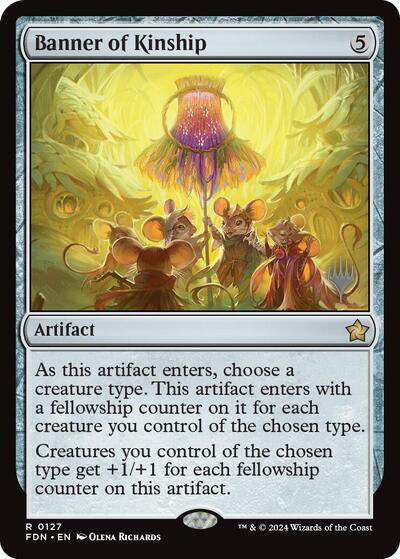 Banner of Kinship (Promo Pack) [Foundations Promos] | Boutique FDB TCG