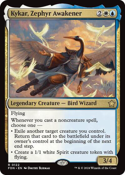 Kykar, Zephyr Awakener (Promo Pack) [Foundations Promos] | Boutique FDB TCG