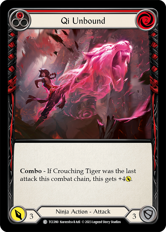 Qi Unbound (Red) [TCC090] (Round the Table: TCC x LSS) | Boutique FDB TCG