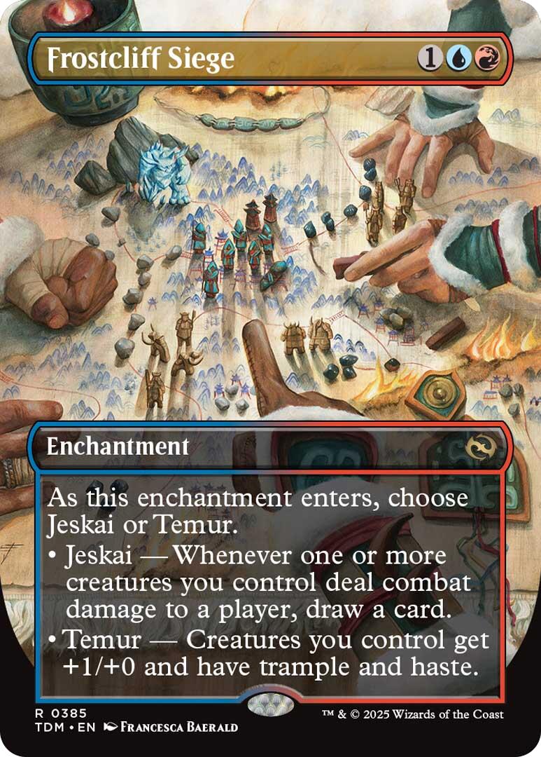 Frostcliff Siege (Borderless) [Tarkir: Dragonstorm] | Boutique FDB TCG