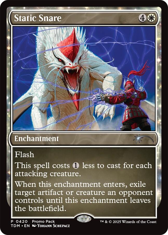 Static Snare [Tarkir: Dragonstorm Promos] | Boutique FDB TCG