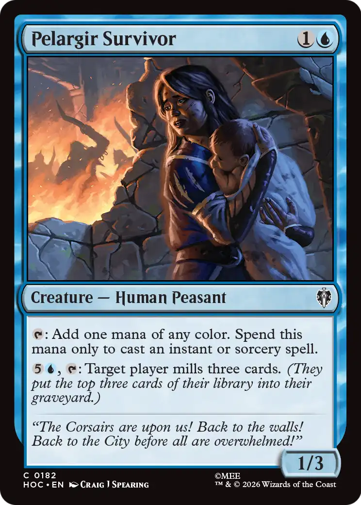 Pelargir Survivor [The Hobbit: Eternal-Legal] | Boutique FDB TCG