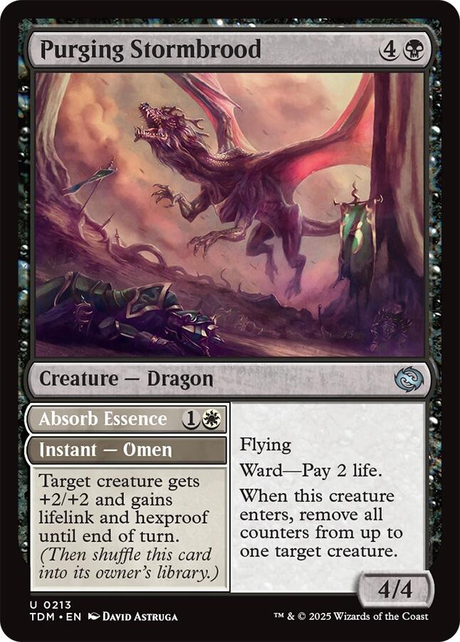 Purging Stormbrood [Tarkir: Dragonstorm] | Boutique FDB TCG