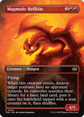 Magmatic Hellkite (Borderless) [Tarkir: Dragonstorm] | Boutique FDB TCG