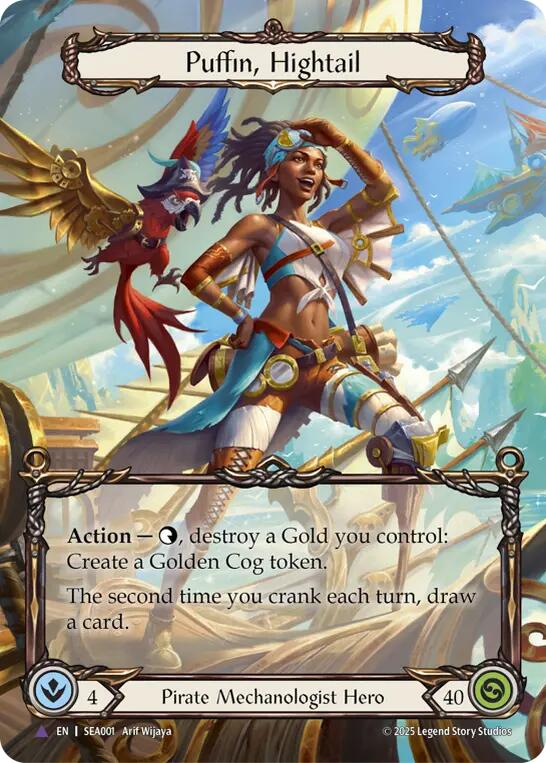 Puffin, Hightail (Marvel) [SEA001] (High Seas)  Cold Foil | Boutique FDB TCG