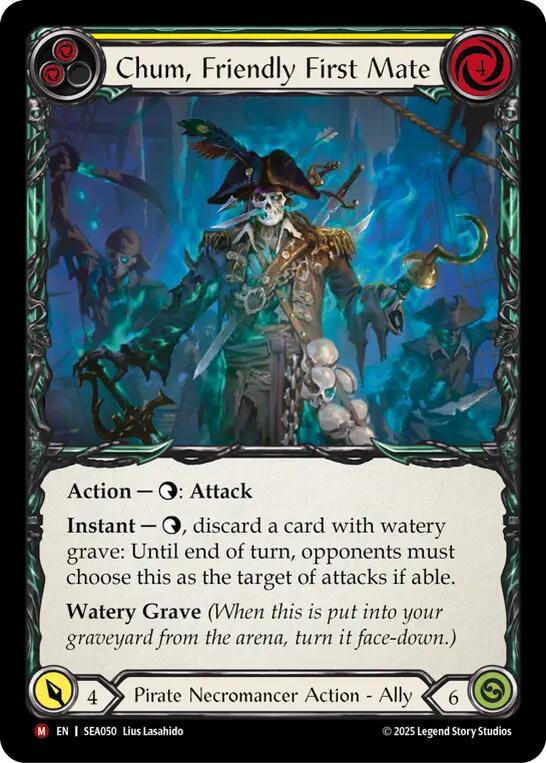 Chum, Friendly First Mate [SEA050] (High Seas) | Boutique FDB TCG