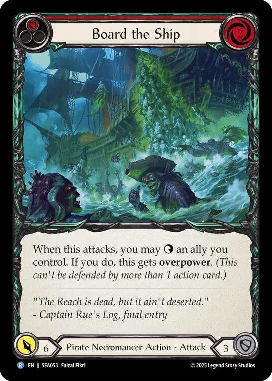 Board the Ship [SEA053] (High Seas) | Boutique FDB TCG