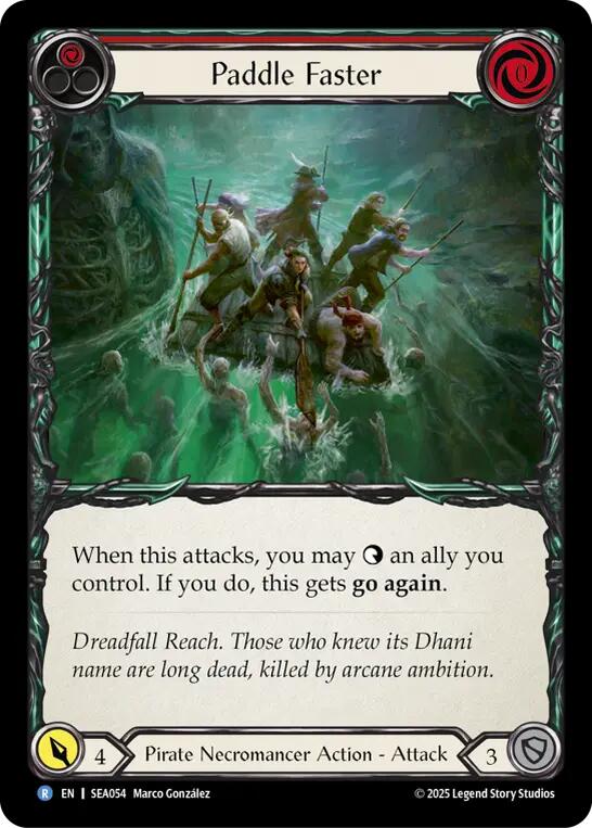 Paddle Faster [SEA054] (High Seas) | Boutique FDB TCG